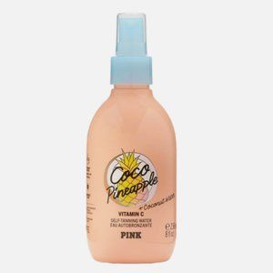 Self Tanning Water by Victoria's Secret PINK Coco Pineapple 8 oz Like New